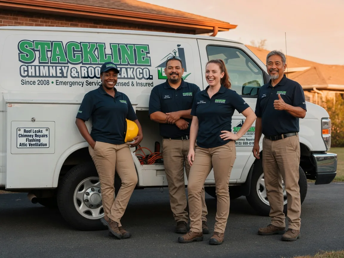 Chimney flashing repair company in Nickerson, KS